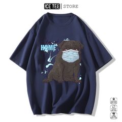 Áo thun ICETEE i09, Áo Phông, Áo Unisex, 100% Cotton, Tay Lỡ Form Oversize