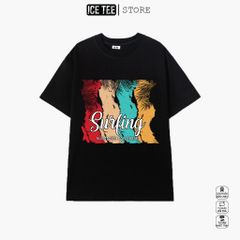 Áo Thun Nữ, Áo Phông Nam Nữ Unisex Tay Lỡ ICETEE Mã i27 Hình in Siêu đẹp, Cute, Chất Cotton Form Rộng Phong Cách Ulzzang