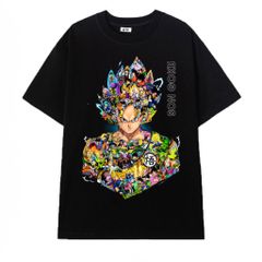 Áo thun Songoku Premium oversize ICETEE cotton 100% 2 chiều thoáng mát nam nữ