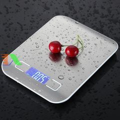 Cân Điện Tử Nhà Bếp 5kg Mặt Nhôm Cao Cấp 