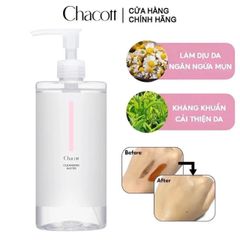 Nước Tẩy Trang Chacott Nhật Bản 500ml – Làm Sạch Dịu Nhẹ, Giữ Ẩm Tự Nhiên Cho Da