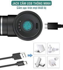 Súng massage cầm tay Booster MINI 1 - Thiết bị massage trị liệu công suất 70W, 4 đầu massage, pin 2500mAh, giảm đau và phục hồi nhanh chóng