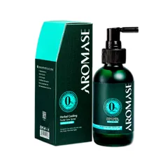 Xịt dưỡng tóc, làm dịu và giảm viêm da đầu AROMASE Herbal Cooling Scalp Care Spray 40ml - cho da dầu