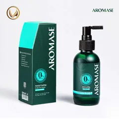 Xịt dưỡng tóc, làm dịu và giảm viêm da đầu AROMASE Herbal Cooling Scalp Care Spray 40ml - cho da dầu