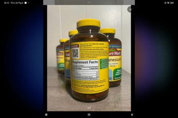 Viên uống bổ sung Magie Magnesium Nature Made 400mg 150 vien [Hàng Mỹ]