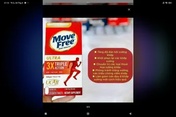 Hỗ trợ xương khớp Viên uống bổ xương khớp Schiff Move Free Ultra Triple Action.75 vien