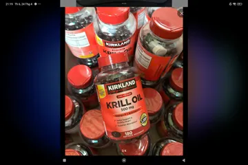 Dầu nhuyễn thể Kirkland Krill Oil 500mg Mỹ 180 viên 672640