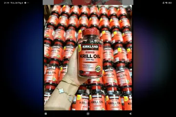Dầu nhuyễn thể Kirkland Krill Oil 500mg Mỹ 180 viên 672640