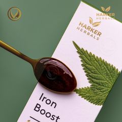 Siro bổ máu, cấp sắt cho mẹ bầu & người thiếu máu Harker Herbals Iron Boost 200ml