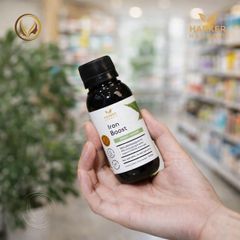Siro bổ máu, cấp sắt cho mẹ bầu & người thiếu máu Harker Herbals Iron Boost 200ml