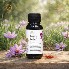 Siro giảm stress, căng thẳng thần kinh Harker Herbals Stress Relief 200ml