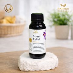 Siro giảm stress, căng thẳng thần kinh Harker Herbals Stress Relief 200ml