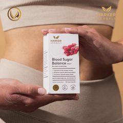 Viên uống cân bằng lượng đường trong máu Harker Herbals Blood Sugar Balance 90 viên