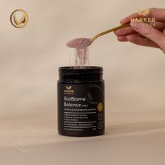 Bột cân bằng hệ vi sinh đường ruột 3 trong 1 Harker Herbals GutBiome Balance 130g