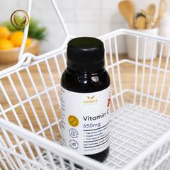 Siro bổ sung Vitamin C tăng đề kháng cho cả gia đình Harker Herbals Vitamin C 650mg Syrup 100ml