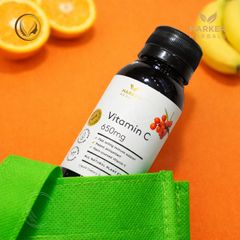 Siro bổ sung Vitamin C tăng đề kháng cho cả gia đình Harker Herbals Vitamin C 650mg Syrup 100ml