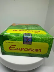 Eurosan Giảm ho, thông thoáng mủi họng, đau rát họng, khản tiếng, hắt hơi sổ mũi, cảm lạnh viên 100 ml