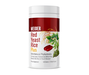 Viên uống hỗ trợ tim mạch Weider Red Yeast Rice Plus 1200mg - Giảm cholesterol, tăng cường sức khỏe, 240 viên 672783