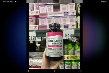 Viên Uống Collagen Peptides Neocell 360 Viên - Tăng Cường Độ Đàn Hồi Da, Vitamin C & Biotin Hỗ Trợ Tóc Và Móng Khỏe cua my
