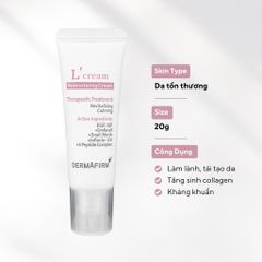 Kem dưỡng Dermafirm L'Cream Kem tái tạo da làm lành vết thương sau liệu trình L Cream 20ml - HÀNG CÔNG TY