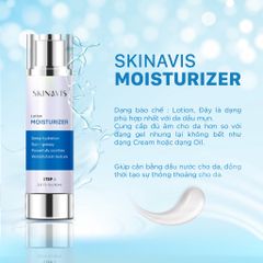 [HÀNG CÔNG TY] Lotion Dưỡng Ẩm Và Làm Dịu, Phục Hồi Da Skinavis Moisturizer Cho Da Thường, Hỗn Hợp, Da Dầu Mụn, Da Khô