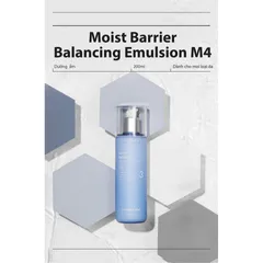 HÀNG CÔNG TY - Sữa dưỡng ẩm Dermafirm Moist Barrier Balancing Emulsion M4 chuyên sâu chống mất nước da mặt 200ml