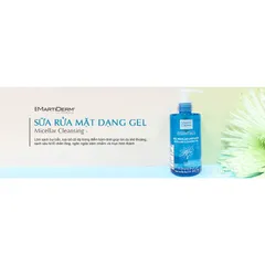 [HÀNG CÔNG TY] Gel Rửa Mặt Cho Da Hỗn Hợp, Da Dầu, Da Nhạy Cảm MartiDerm Essentials Micellar Cleansing Gel