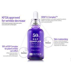 Histolab 63 Tinh Chất Serum Histolab EGF Complex Ampoule 63% Trẻ Hoá Da Chống Lão Hoá, Tăng Đàn Hồi, Mờ Vết Nhăn