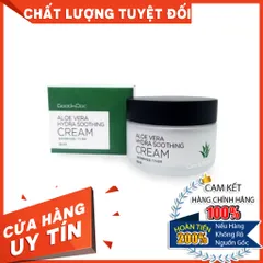 [HÀNG CÔNG TY] Kem Lô Hội Kem Dưỡng Cấp Ẩm Trắng Sáng Tái Tạo Da Chống Lão Hóa GoodnDoc Aloe Vera Hydra Soothing Cream