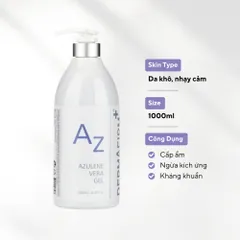 HÀNG CÔNG TY - Tinh Chất Hoa Cúc Làm Dịu Phục Hồi Tái Tạo Da Dermafirm Azulene Vera Gel