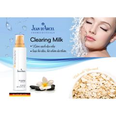 Sữa Rửa Mặt Jean D'Arcel Clearing Milk Sạch Sâu Cho Da cho da hỗn hợp dầu mụn MATTIFYING CLEANSING GEL 150ml/250ml/500ml