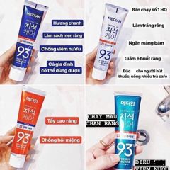 HÀNG CÔNG TY - Kem đánh răng MEDIAN Dental IQ 93% Làm sạch trắng sáng răng giúp răng chắc khỏe - Hàn Quốc 120g