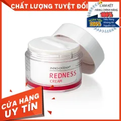 HÀNG CÔNG TY - Kem Làm Dịu Tái Tạo Da Mẩn Đỏ Giãn Mao Mạch Innoaesthetics Inno-Derma REDNESS CREAM Do Corticoid 50ml
