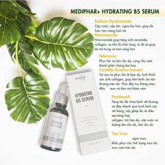 [HÀNG CÔNG TY]Serum Dưỡng Cấp Ẩm Phục Hồi Trắng Sáng Da Mờ Thâm Sạm Nám Cấp Nước Chống Lão Hóa Da MEDIPHAR+ HYDRATING B5