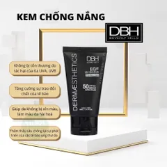 [CHUẨN AUTH]Kem Chống Nắng DERMAESTHETICS DBH EGF FGF DNA UV Shield 50+ 60ml-kcn DBH Mờ Thâm Nám Tàn Nhang Trắng Sáng Da