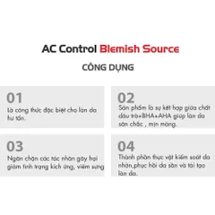 Dung Dịch Ức Chế Mụn, Giảm Khuẩn Goodndoc AC Control Blemish Source 50ml