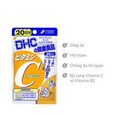 [HÀNG CÔNG TY] Viên Uống DHC Bổ Sung Vitamin C Nhật Bản 30 ngày - Gói 60 Viên