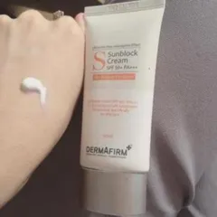 HÀNG CÔNG TY - Kem Chống Nắng Dermafirm Sun Block Cream SPF50+PA+++ Y Khoa Không Nhờn Rít Cho Da Dầu, Khô, Mụn, Nhạy Cảm