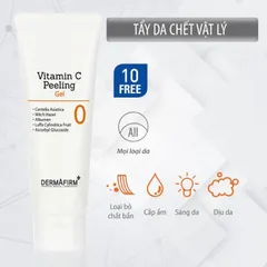 Tẩy da chết Dermafirm Vitamin C Peeling Gel tẩy da chết vật lý - 100g