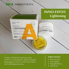 HÀNG CÔNG TY -Kem Inno Peel A Hoạt Chất Vitamin A 5% Innoaesthetics Inno LIGHTENING Tái Tạo Đều Màu Da Giảm Mụn Thâm Mụn