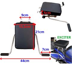 Ghế Đôn ngồi xe Số: Wave,Dream,Sirius…Dành cho bé trên 2 tuổi inox chắc chắn