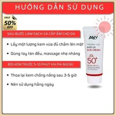 kem chống nắng ANY hàn quốc SPF 50 ++ Premium Golf Anti UV SPF 50+ Nâng tông, trắng da, không bết
