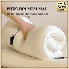 Gối cao su non cao cấp chống đau mỏi vai gáy mềm mại, thoáng khí kích thước 40x60cm