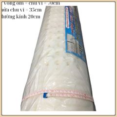 Gối ôm cao su, Gối nằm cao su non nguyên khối hàng VN cao cấp, không màu không mùi