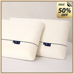 Gối cao su non TIẾN ĐẠT FOAM màu trắng ,kích thước 40x60,êm mềm đàn hồi tốt - Chuẩn Chống Đau Mỏi Vai Gáy