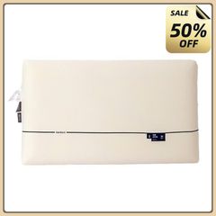 Gối cao su non TIẾN ĐẠT FOAM màu trắng ,kích thước 40x60,êm mềm đàn hồi tốt - Chuẩn Chống Đau Mỏi Vai Gáy