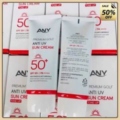 Kem Chống Nắng Nâng Tông ANY Premium Golf Anti UV Sun Cream Tone Up SPF50++ 60ml