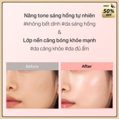 Kem chống nắng nâng tông da Waterfull Tone-up Sun Cream SPF 50+ 50ml - [d'Alba Official]