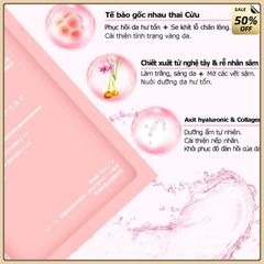 (combo 3 hộp) Mặt Nạ Dưỡng Da, Mặt Nạ Thuỷ Tinh Thạch Dưỡng Trắng Cấp Ẩm Da Bổ Sung COLLAGEN, Mặt Nạ Nhau Thai Cừu