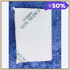 Gối Nằm Cao Su Cao Cấp KT:30x50cm Siêu Êm Ái TIẾN ĐẠT - Sang Trọng - Gối Nằm